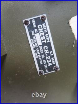 Vintage Test Equip IE-36 Signal Corps Chest CH-234 Military MEDICAL FIRST AID #2 Vintage Test Equip IE-36 Signal Corps Chest CH-234 Military MEDICAL FIRST AID #2