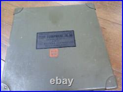 Vintage Test Equipment IE-36 Signal Corps Chest CH-234 Military MEDICAL CONTENTS