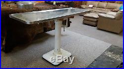 Vintage Tilting Veterinary Stainless Steel Table