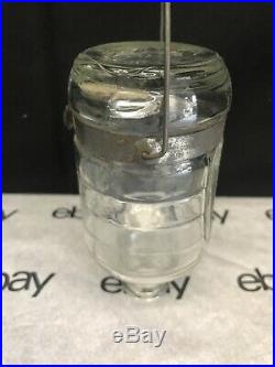 Vintage Travenol Glass IV Drip Medical Bottle Intravenous Equipment Medicine