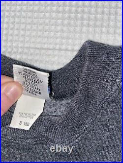 Vintage UNC Medical North Carolina Crewneck GFS Sweatshirt USA Gray Raglan 90s