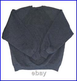 Vintage UNC Medical North Carolina Crewneck GFS Sweatshirt USA Gray Raglan 90s