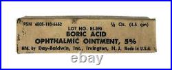 Vintage US Army Medic First Aid Kit 9-129-920 FULL of Military Medical Supplies