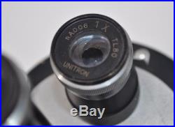 Vintage Unitron L3R-316 Microscope Turret with 3 TL80 Objectives 0.5X, 1X & 2X
