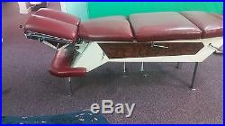 Vintage Used Sturdy Electra Chiropractic Table 2 Drops Needs work