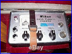 Vintage & Very Rare First Type Nikon F Hand Fundus Camera 1964 Made in Japan
