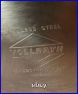 Vintage Vollrath Medical Stainless Steel Forceps Equipment Holder