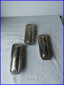 Vintage Vollrath Stainless Steel Ware 8283 Medical Equipment Containers Set