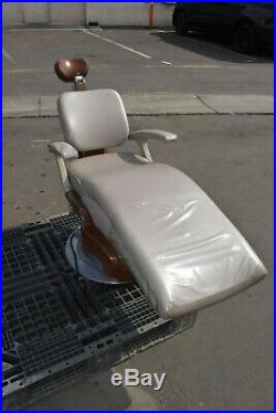 Vintage WEBER Dentist Dental Electric Powered Chair-Exam Oral tattooing-Tatoo