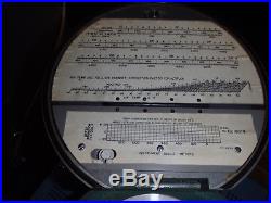 Vintage Wallace & Tiernan FA181 Military Altitude Barometer Pressure Gauge