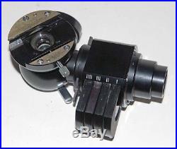 Vintage Zeiss Microscope Fluorescence Filter Slider Turret with Fl 400