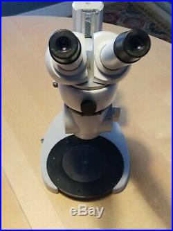 Vintage Zeiss Microscope West Germany Binocular Style Heavy Duty