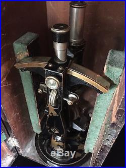 Vintage Zeiss refractometer Microscope