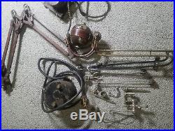 Vintage antique dental equipment motor drill steampunk parts