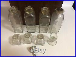 Vintage apothecary, Medical Equipment, Glass Bottles
