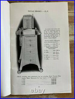 Vintage catalog Foregger medical surgical equipment anesthesia appliances 1943