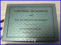 Vintage dental instrument Ritter Electrical Equipment antique medical Burton