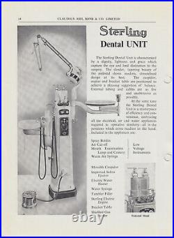 Vintage dentistry 1950 Ash Dental Catalogue of Dental Equipment and Supplies