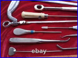 Vintage medical instrument, RARE surgical saw. Amputation Surgical Saw