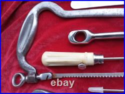 Vintage medical instrument, RARE surgical saw. Amputation Surgical Saw