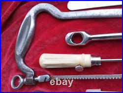 Vintage medical instrument, RARE surgical saw. Amputation Surgical Saw