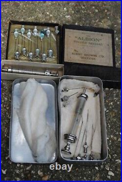 Vintage nursing equipment great for re enactor displays