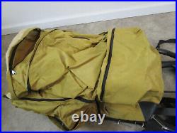 Vintage pk bag emergency medical equipment hiking backpacking trail yellow