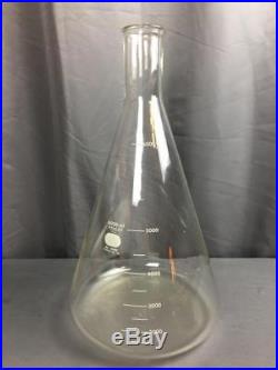 VntG Largest Hardest 2 Find Rarest 4980 6000 ML Pyrex Flask Vase