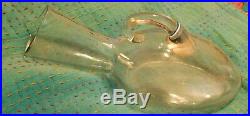 Vtg 1950s Glass FEMALE Urinal Antique Medical Equipment ODDITY