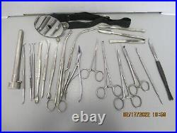 Vtg (20) Medical Surgical Tools, Mueller, Hatteroth, Clev-dent, Tiemann, Amsco