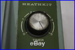 Vtg Heathkit GD-1150 Ultrasonic Cleaner Wash Bath Watchmaker Jewelry Dental Lab