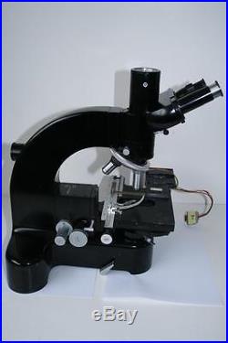 Vtg Leitz Wetzlar Ortholux Microscope