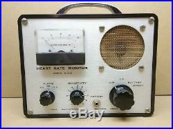 Vtg Parks Heart Rate Monitor Model 510-A Antique Portable Medical Equipment
