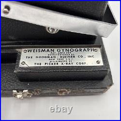 Weisman Gynograph The Goodman Kleiner Co The Picker X-Ray Corp Vintage c. 1950's Weisman Gynograph The Goodman Kleiner Co The Picker X-Ray Corp Vintage c. 1950's