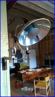 Wilmot Castle # 48-Operating Exam Light Lamp Vintage Mid Century Mod