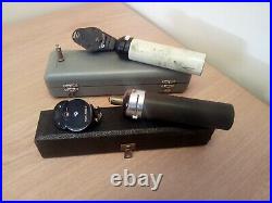 X2 Vintage Keeler a23481 8679N Ophthalmoscope Medical Equipment Optical