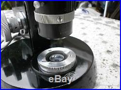 Zeiss Inverted Polarizing Ww2 Era Vintage Microscope Mikroskop Neofluar Lens
