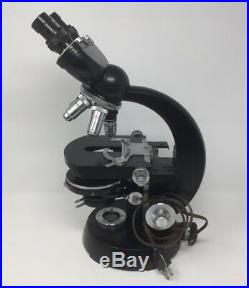 Zeiss Microscope Vintage with phase condenser